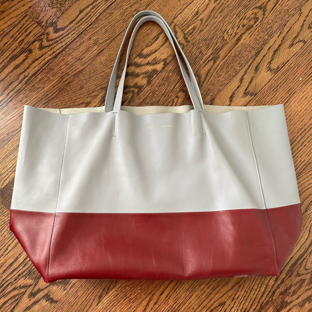 Celine Bi-color Horizontal Cabas Bag